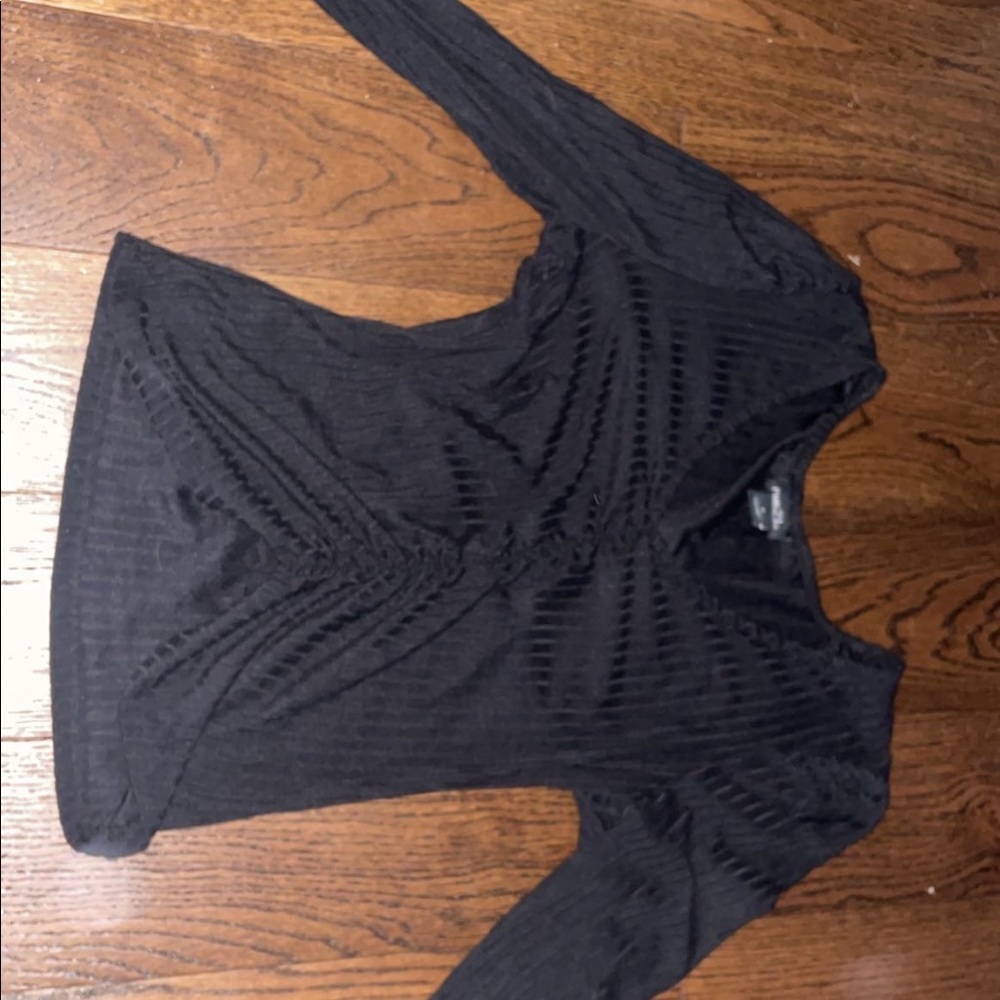 Long sleeve black shirt, Rue21